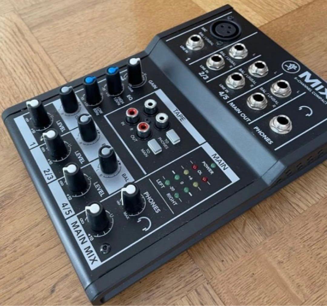 Mix5 5チャンネルアナログミキサー - メルカリ