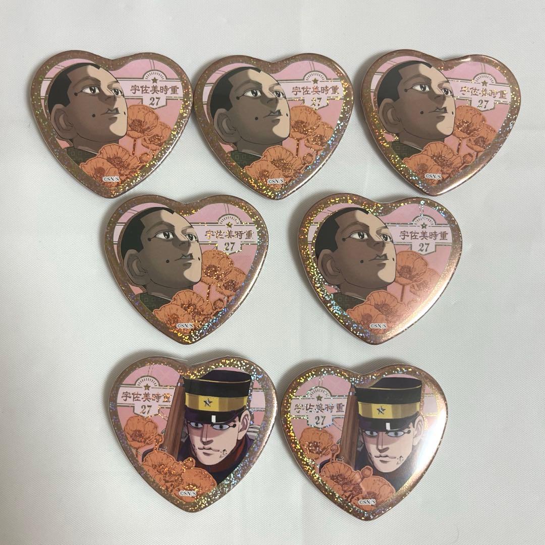 ゴールデンカムイ宇佐美時重鶴見篤四郎の「愛です」缶バッジ