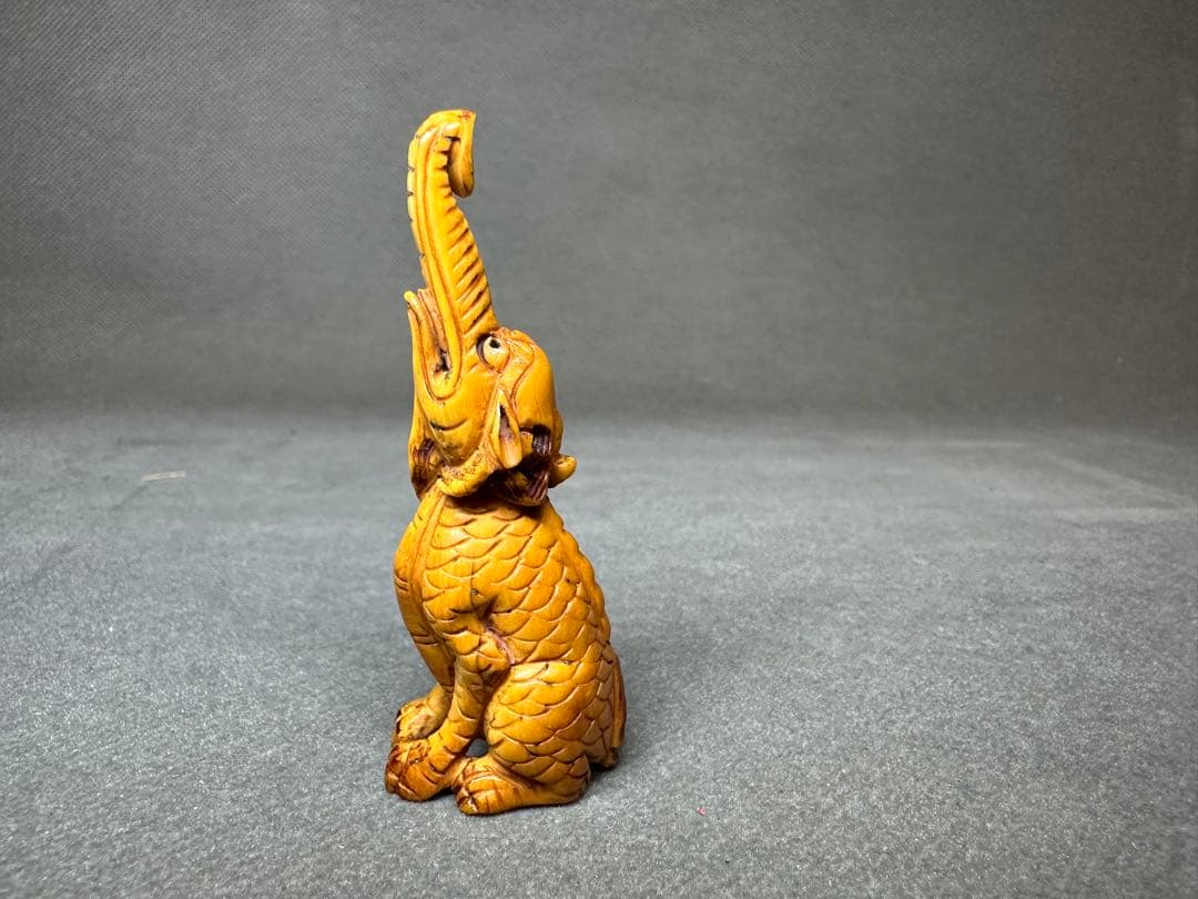 極上根付印鑑天然素材アンティーク和彫置物骨董飾り物古美術品