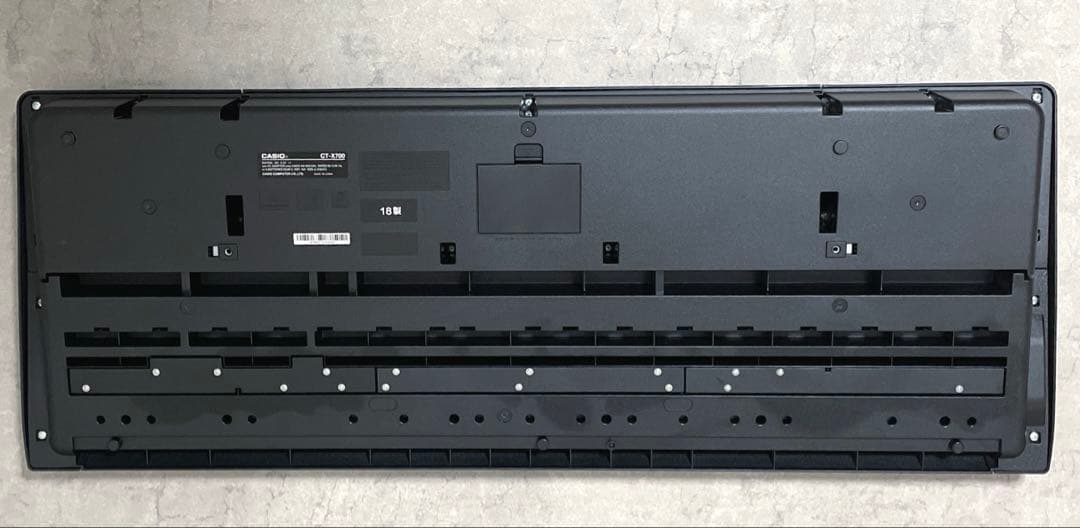 【12/16まで】CASIO CT-X700 キーボード 61鍵盤 2018年製