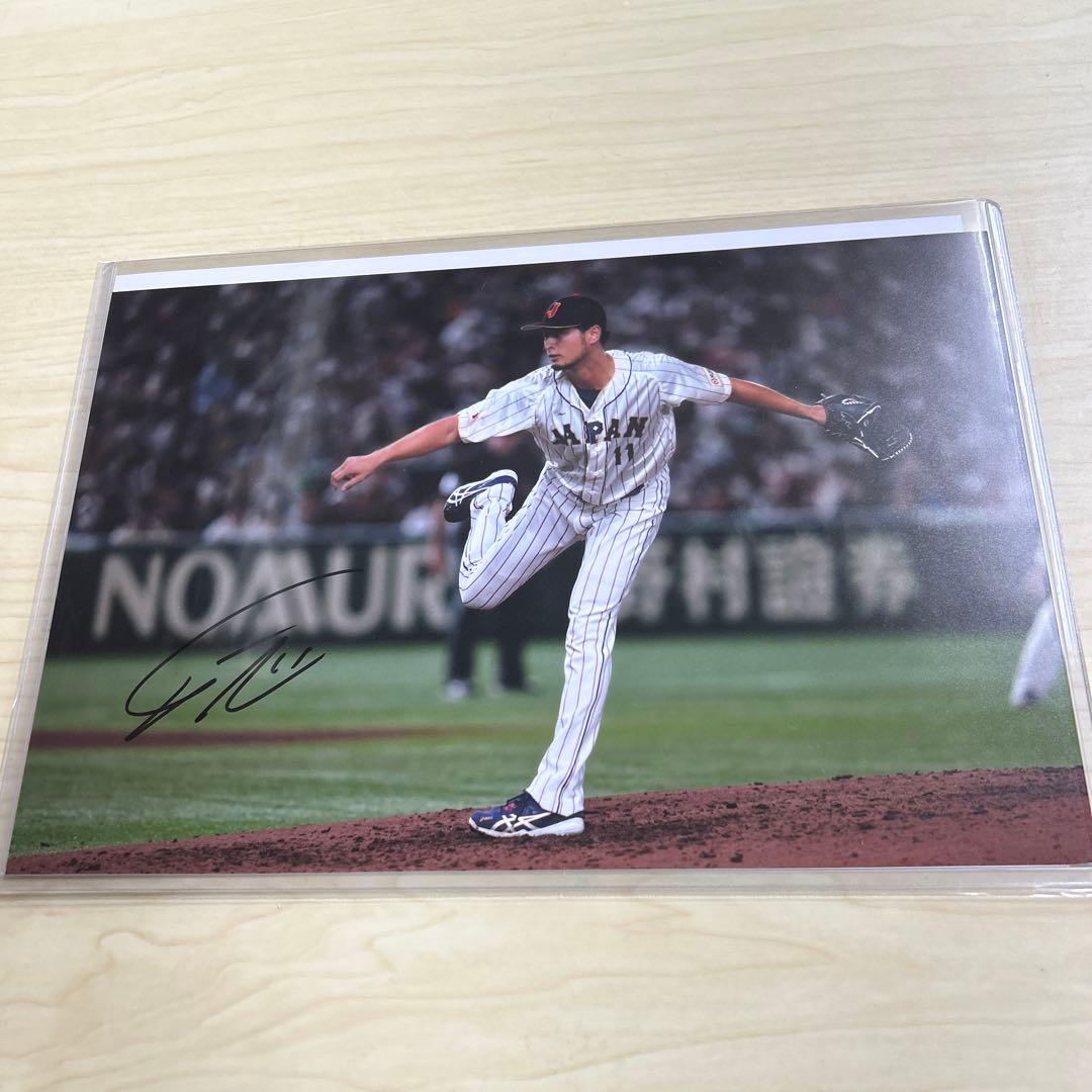 サンディエゴパドレス所属 ダルビッシュ有 WBC 日本代表 直筆サイン