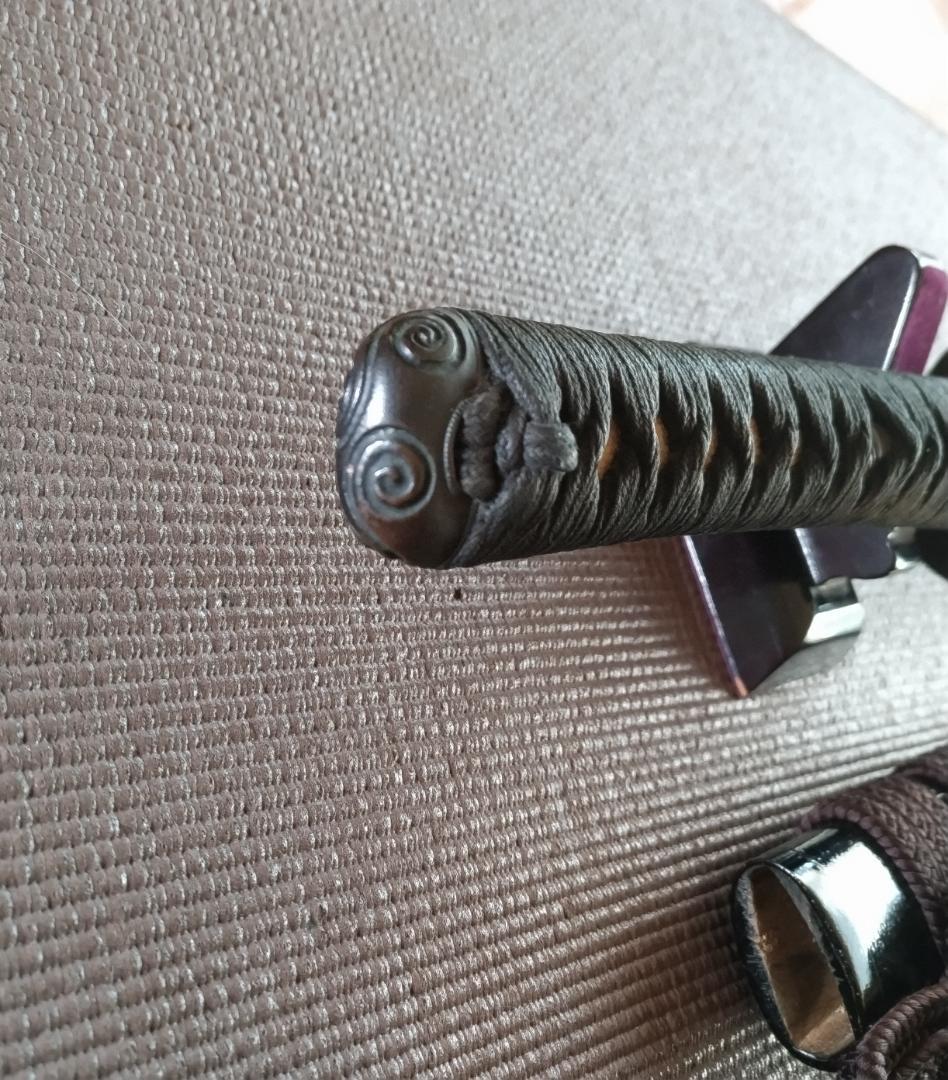 竹光刀 (居合刀拵え付き)