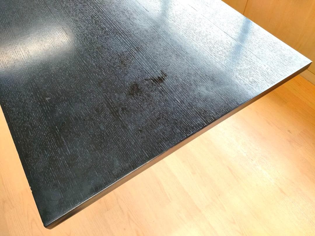 ダイニングテーブル 木製 ブラック 机 アンティーク ビンテージ オシャレ