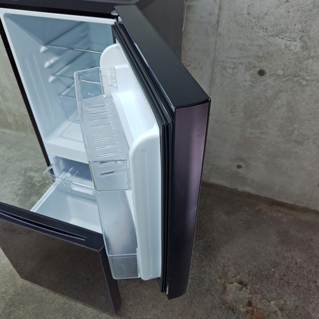 Hisense ハイセンス 冷蔵庫 HR-G13B-BR ガラストップデザイン