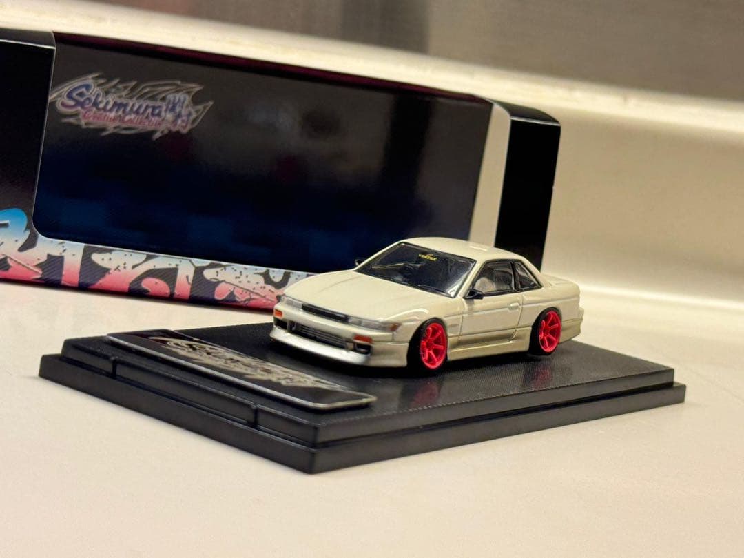 1/64 Nissan Silvia S13 Vertex風 関村改完成品