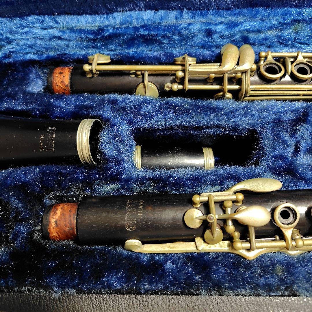 クラリネット　Bb イタリア製「オルシー」　ケース付