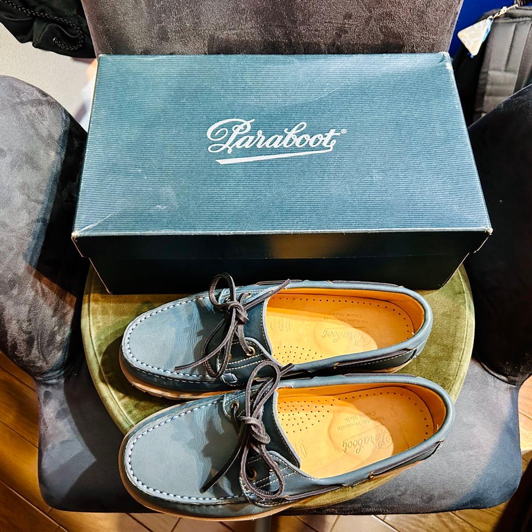【未使用品】Paraboot パラブーツ 6.5 デッキシューズ MALO マロ