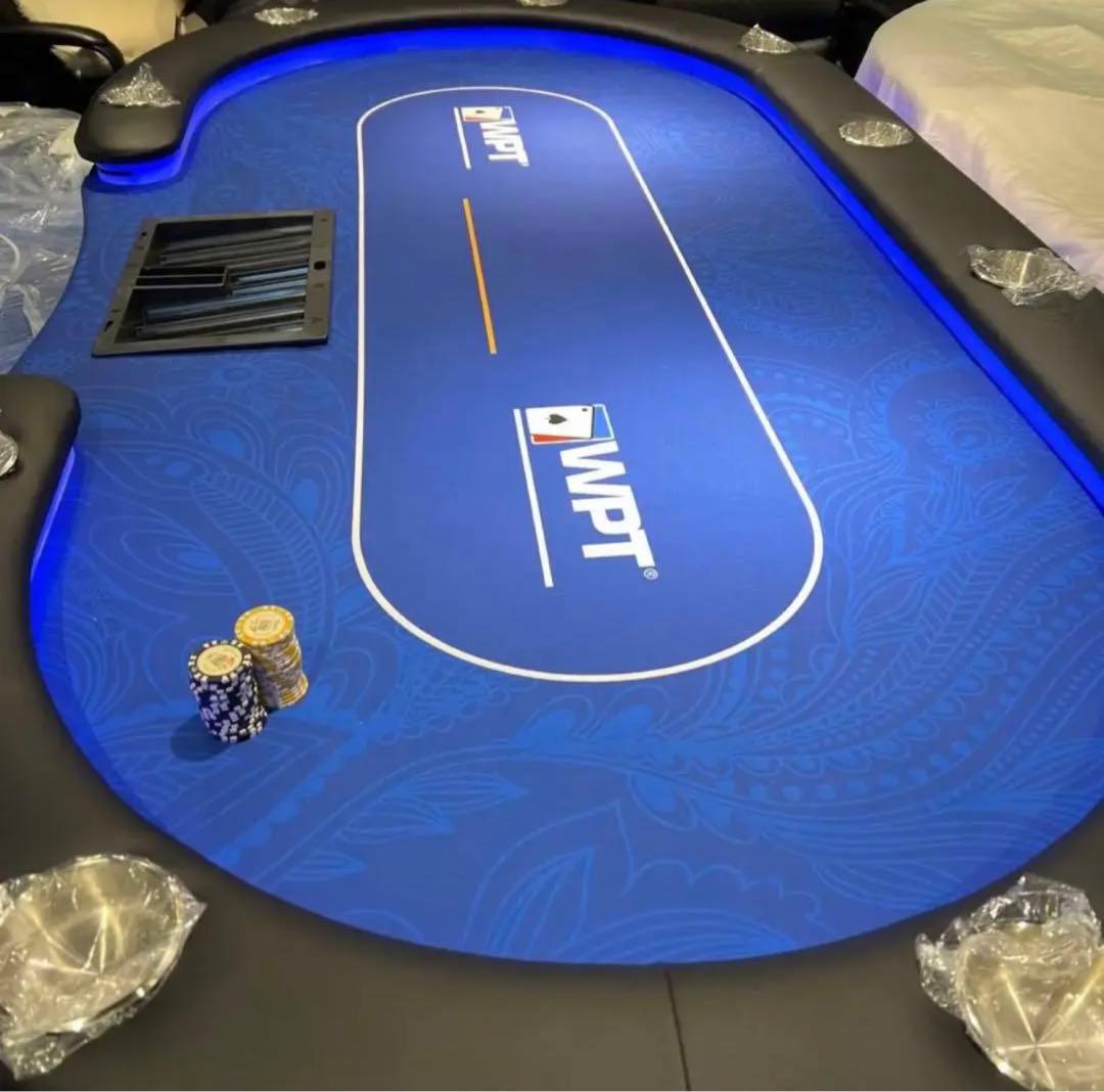 高級ポーカーテーブルカジノテーブルテキサスホールデムチップpoker