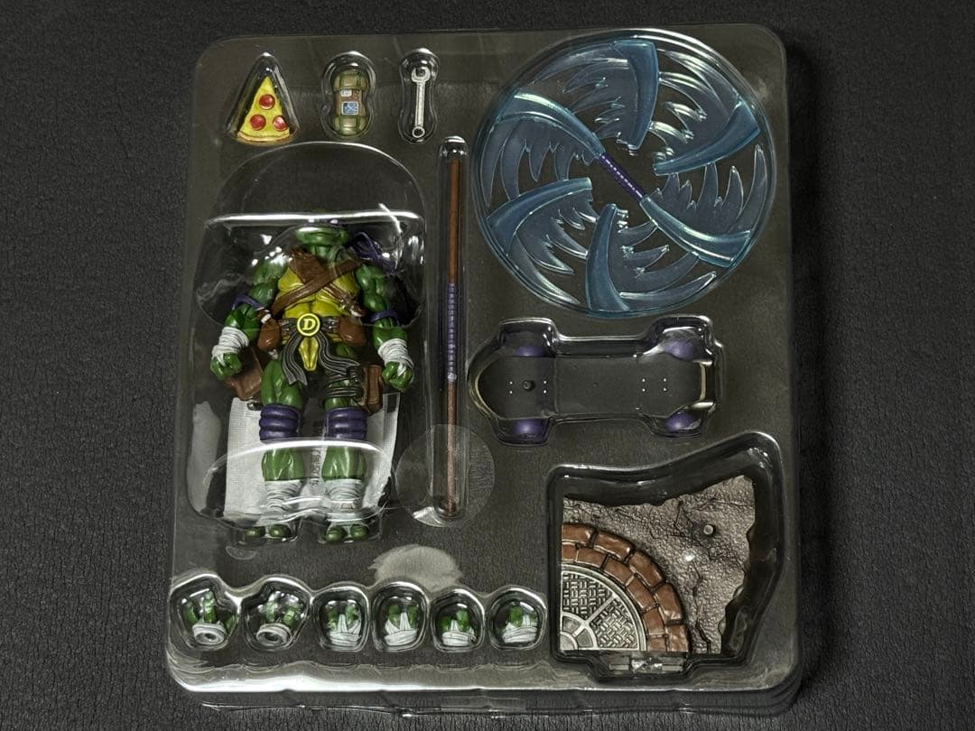 JOYTOY TMNT ミュータントタートルズ 1/18 フィギュア8体セット