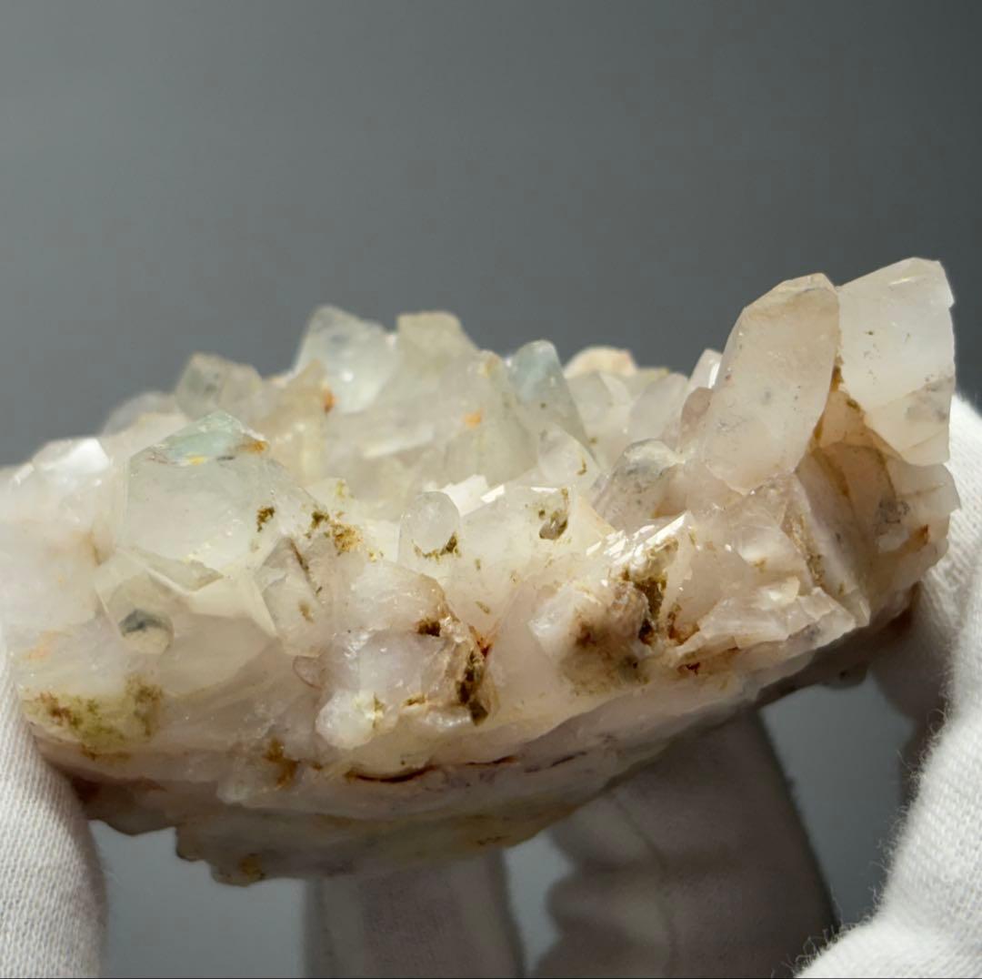 アホー石 アホイト アホアイト 大きな水晶クラスター メッシーナ産