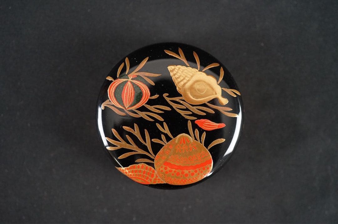 中村宗悦 而妙斎好写 海松貝蒔絵 大棗 共箱 茶道具 - メルカリ