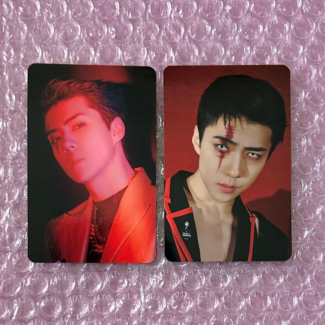 EXO セフン OBSESSION ネックレス トレカ X-EXO ver. - メルカリ