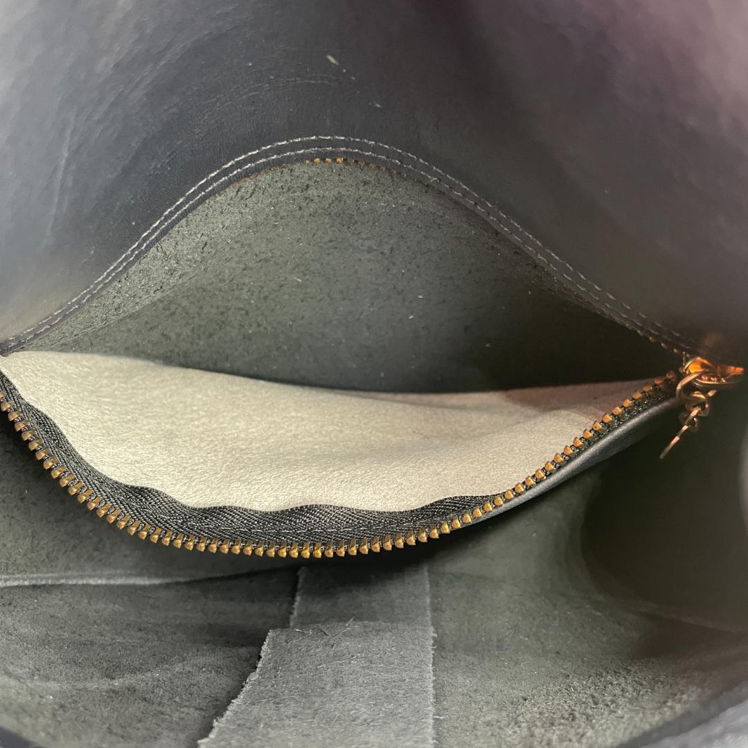 良品 COACH ショルダーバッグ レザー ブラック オールドコーチ