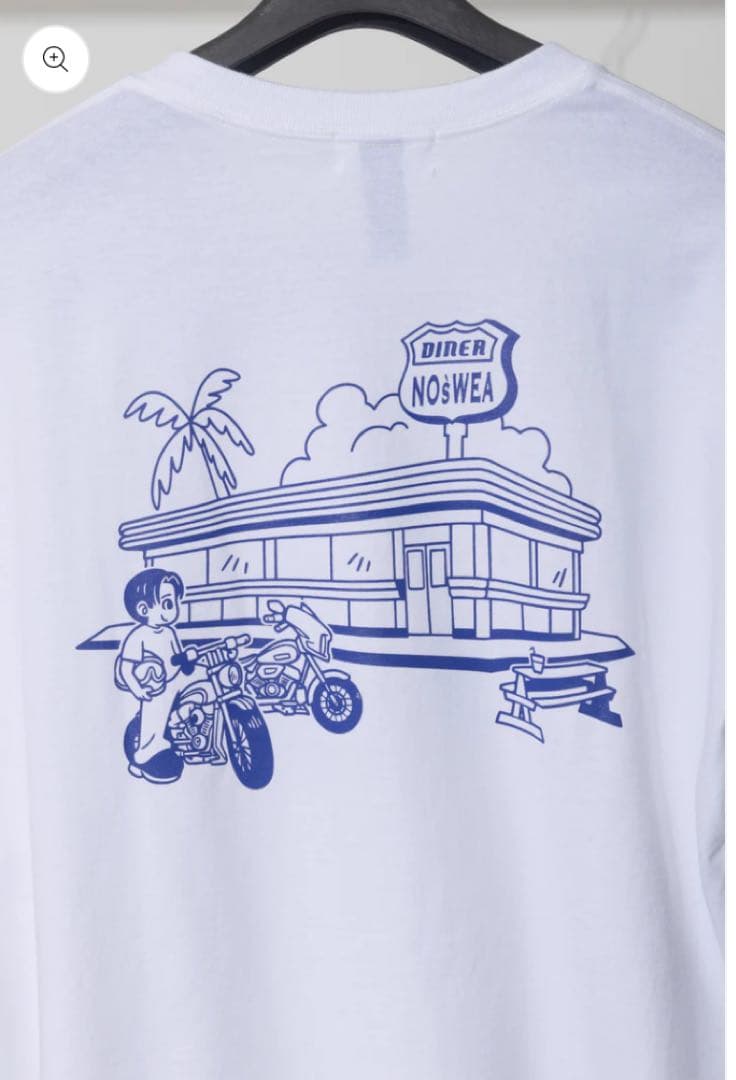 【⭐︎新品未使用⭐︎】NOsWEA 花村想太Tシャツshirotee_\"S\"bike