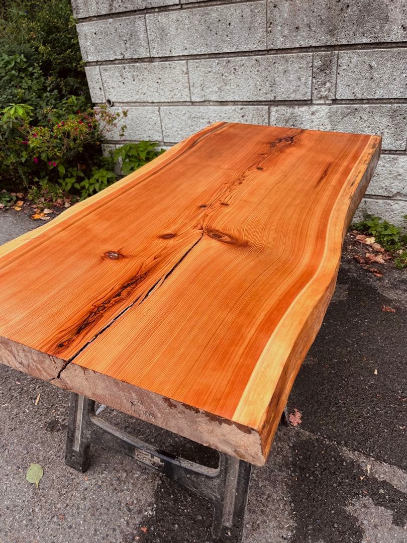 杉無垢 テーブル天板のみ ローテーブル こたつ ワトコオイル仕上げ