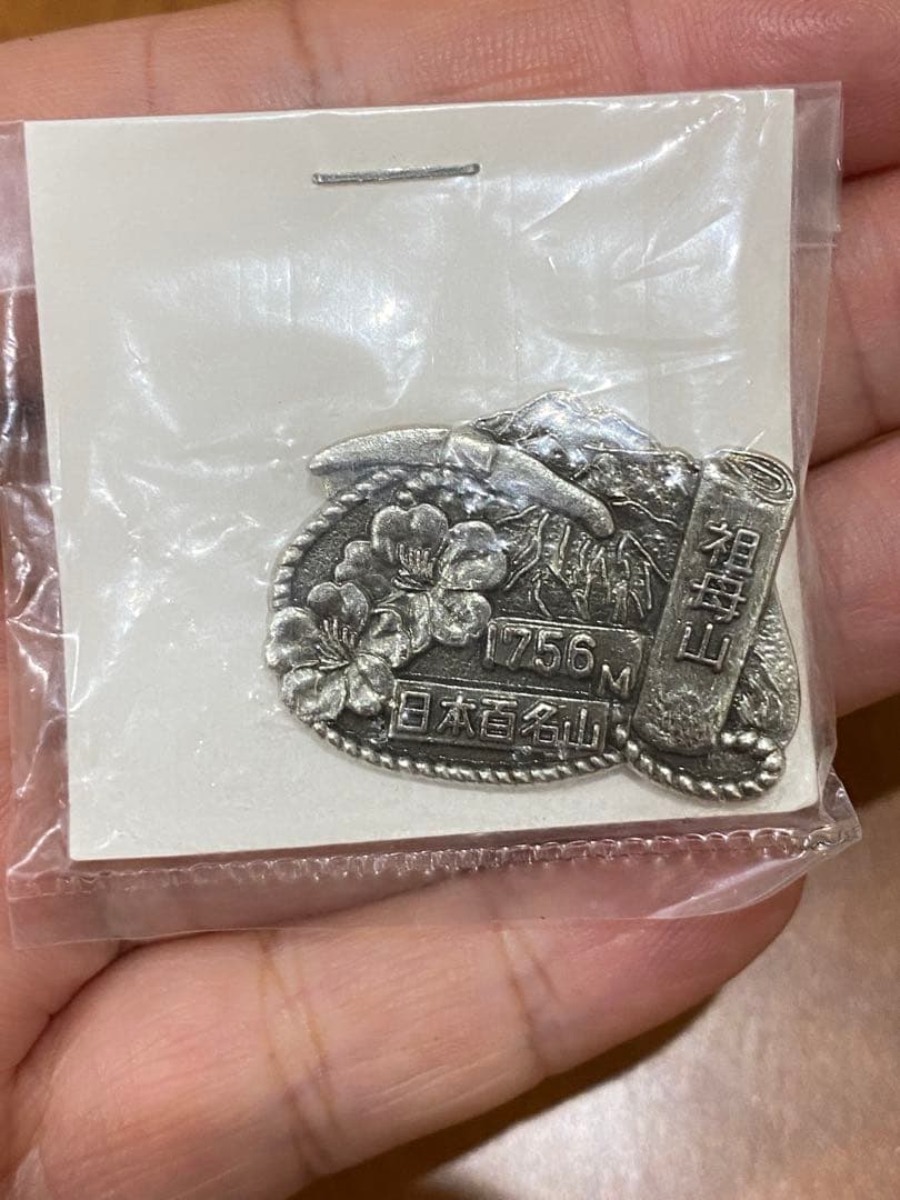 未開封 登山ピンバッジ 5点セット+ チーバくんピンバッジ一点おまけ