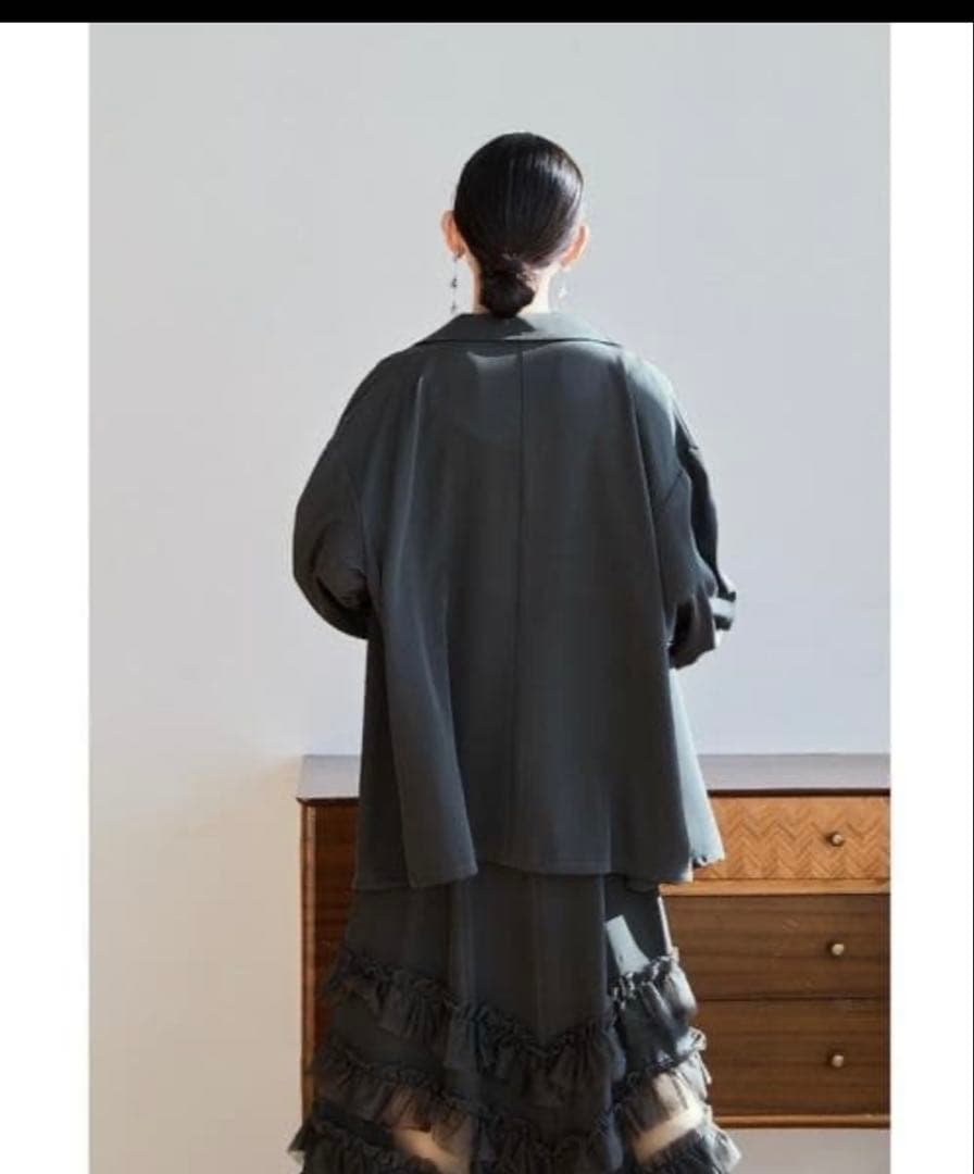 期間限定。1万円引！美品 niana トランスペアレントヘムセットアップ