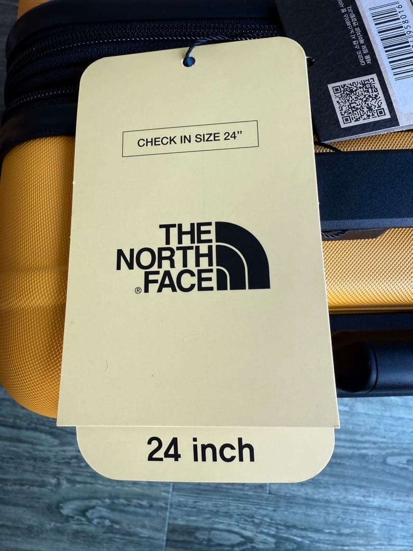 日本未発売 新品未使用 ザノースフェイス イエローキャリーケース 24