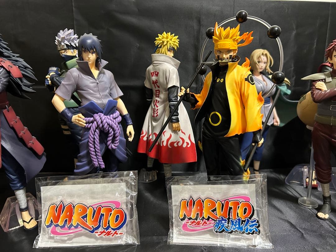 NARUTO 一番くじ　セット　ミナト　ラストワン、マダラ、フィギュア