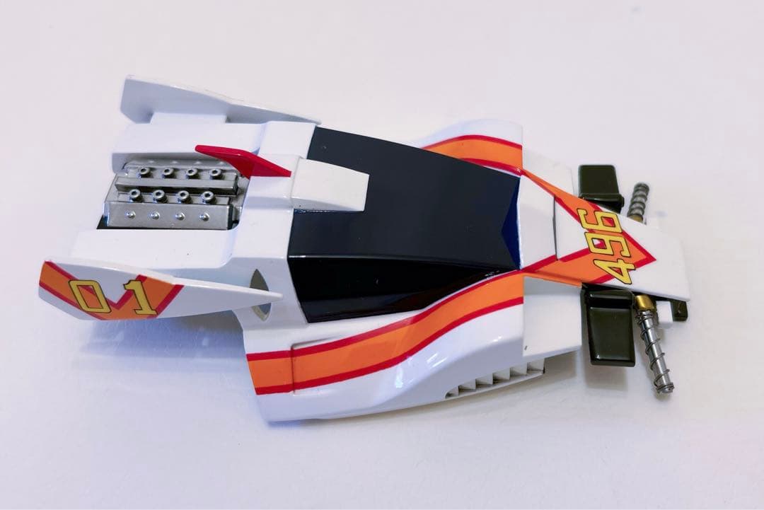 【 アニメ再現・全塗装】ボディ+シャーシ ダッシュ！四駆郎 スーパーエンペラー