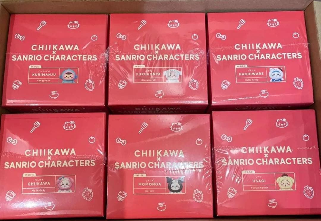 ちいかわサンリオキャラクターズ Kiramekko コンプリート 6種