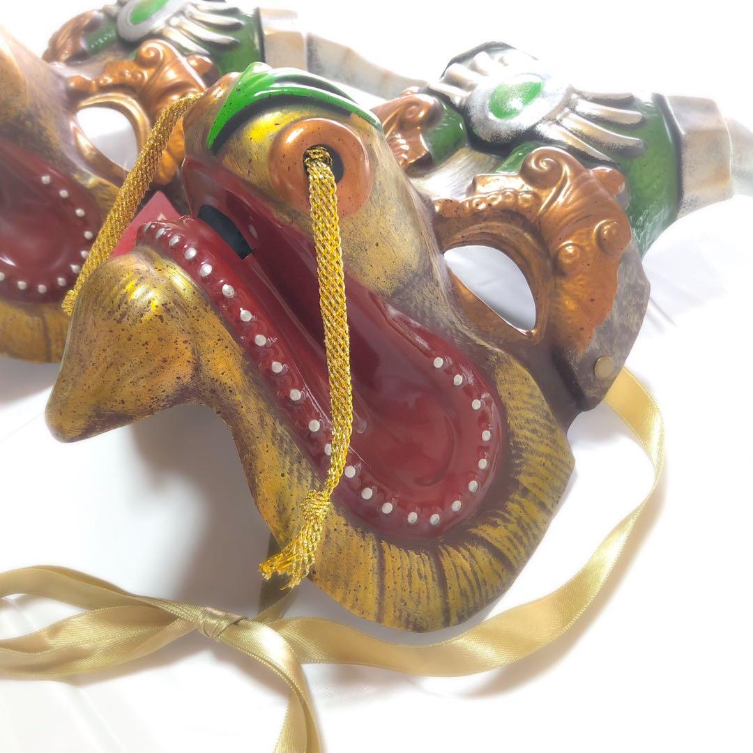 希少品】仮面 シルク・ドゥ・ソレイユ ドラリオン ペアマスク