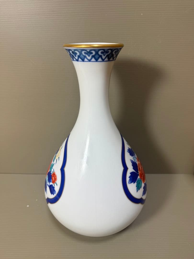 2228 香蘭社 金彩 花瓶