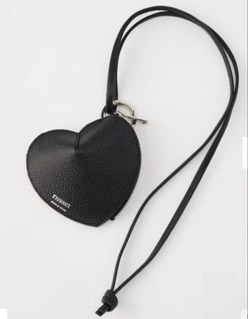 russet ラシット ハートチャーム ポーチ