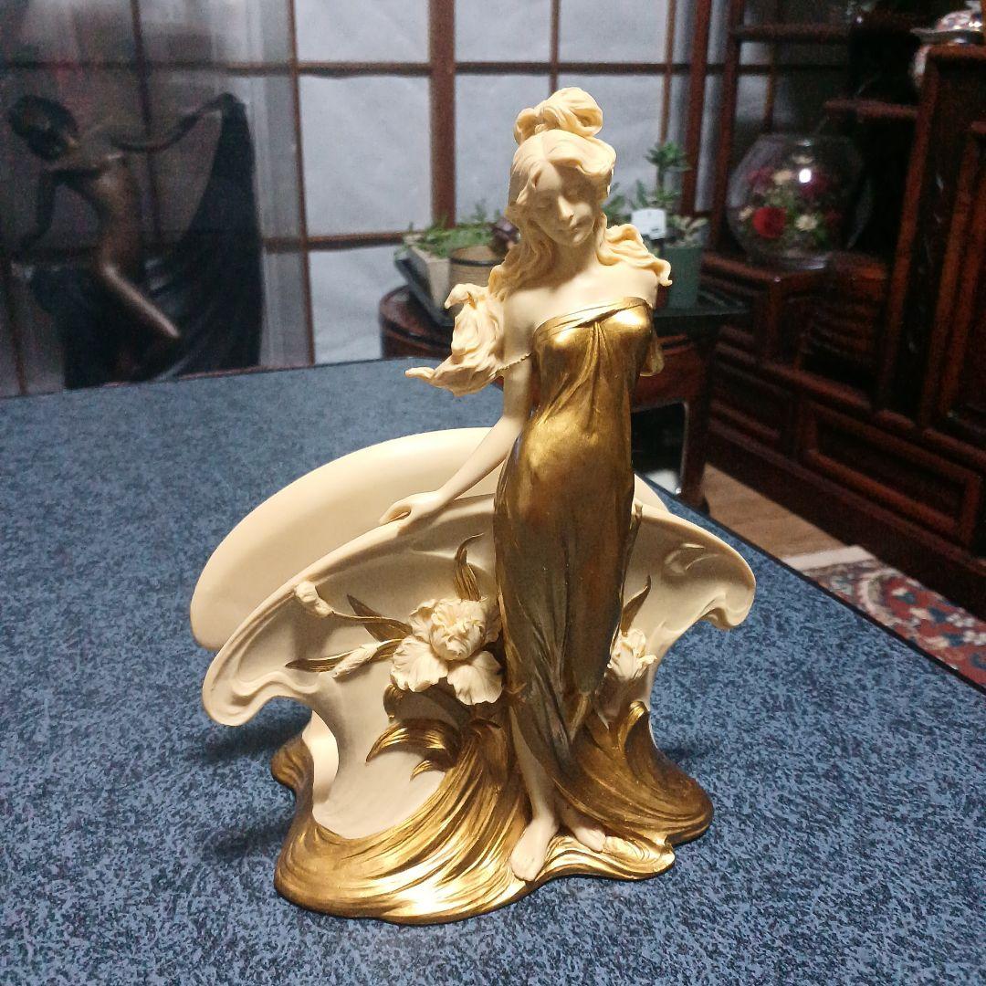 アールヌーボー 置物 - メルカリ