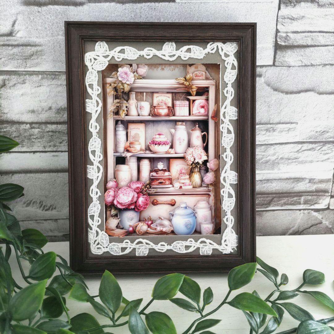 シャドーボックス ハンドメイド シャドウボックス ミニチュア 雑貨