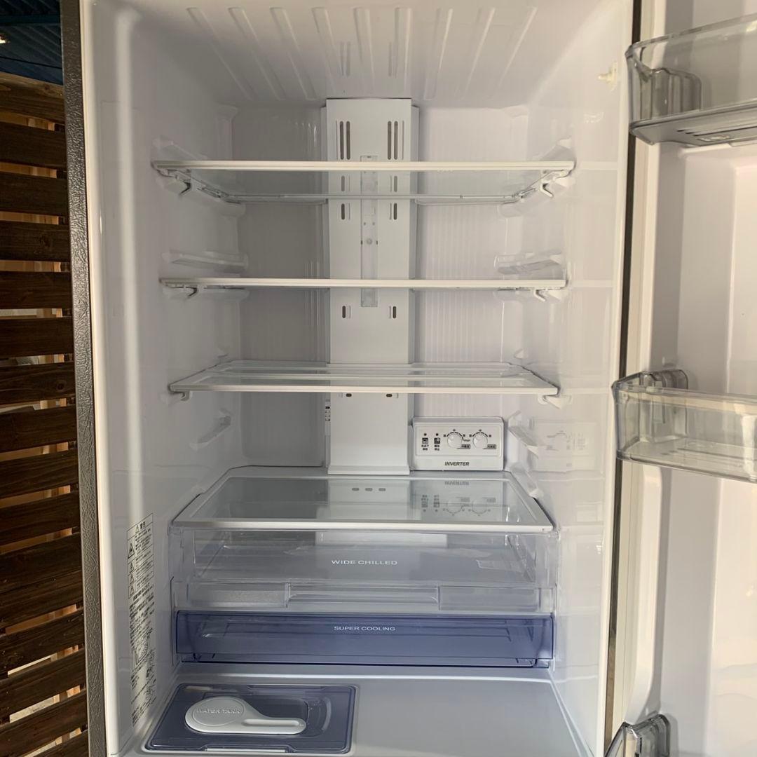 H786 三菱 3ドア 365L 冷蔵庫 MR-CG37G-H 2022年製