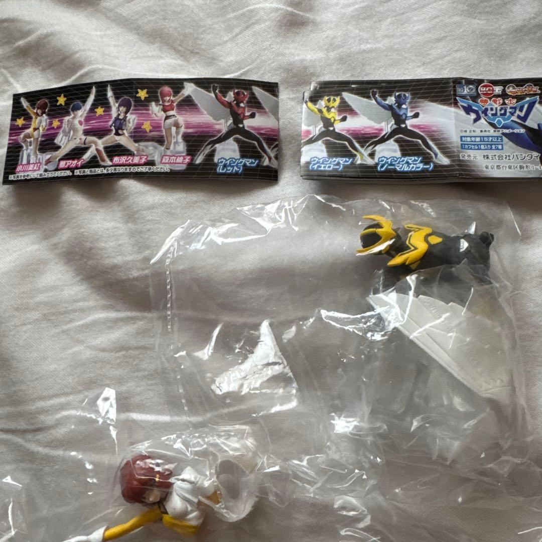 HGIFシリーズ 夢戦士ウイングマン フィギュア ガチャ 5体セット