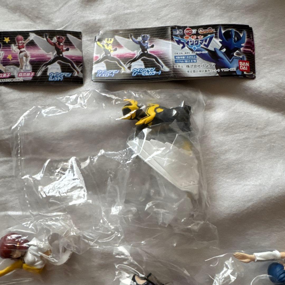 HGIFシリーズ 夢戦士ウイングマン フィギュア ガチャ 5体セット