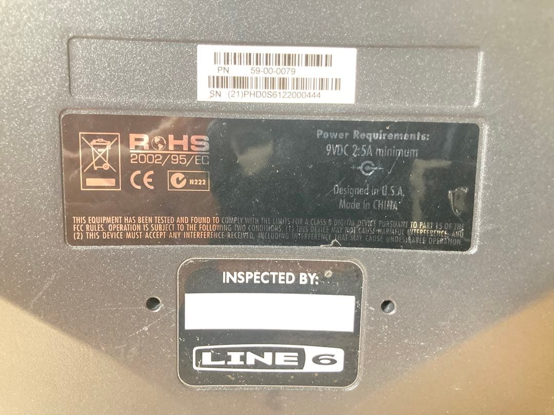 ☆激レア Line6 ライン6 アンプシミュレーター POD HD エフェクター