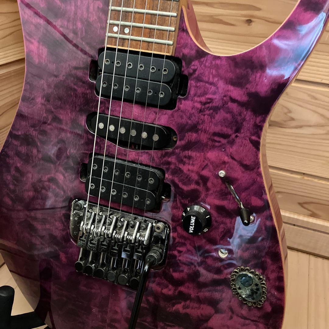 Ibanez Premium エレキギター パープル 24フレットの通販はau PAY