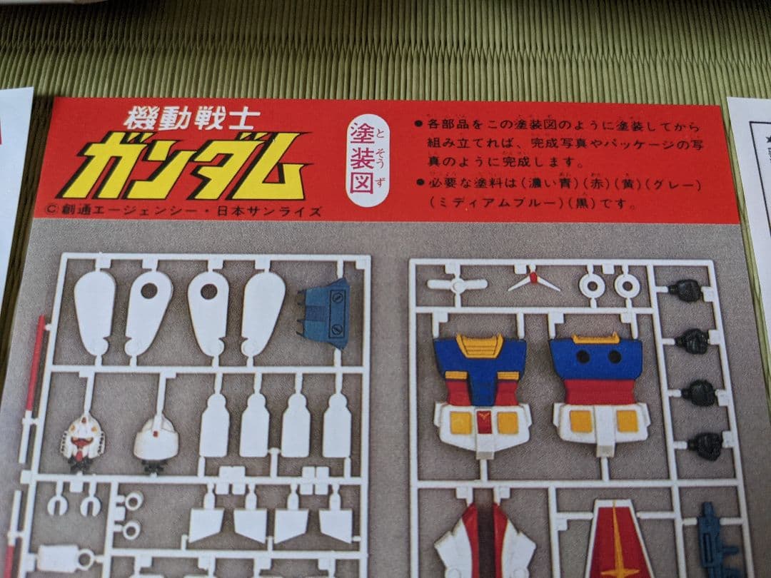 【希少】バンダイホビーセンター竣工記念 1/144 ガンダム シリアル有り