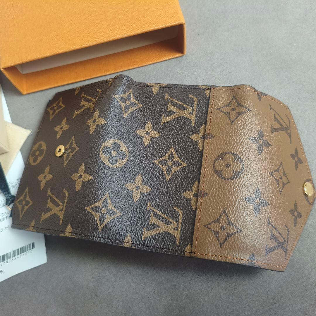 即日発送！ポルトフォイユ・ヴィクトリーヌ 三つ折り財布 M81557