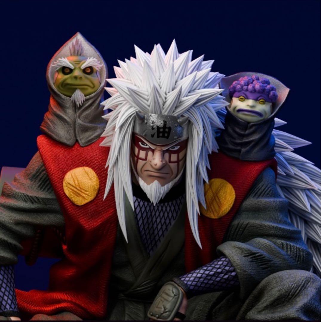 自来也ジライヤ　フィギュア　ナルト疾風伝 NARUTO