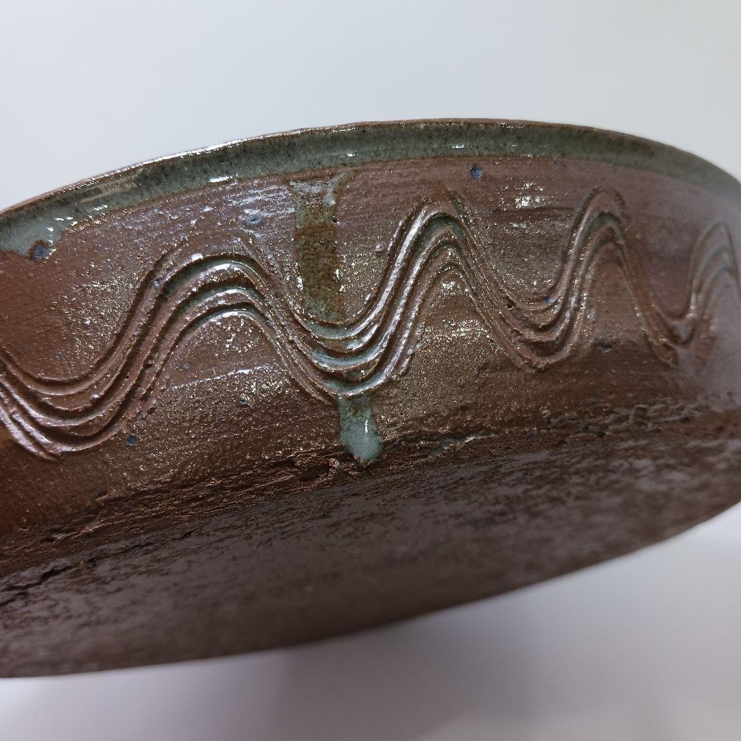 専用Y2846-3 茶道具 須恵窯 徳沢守俊 鉢 建水 直径22㎝ 共