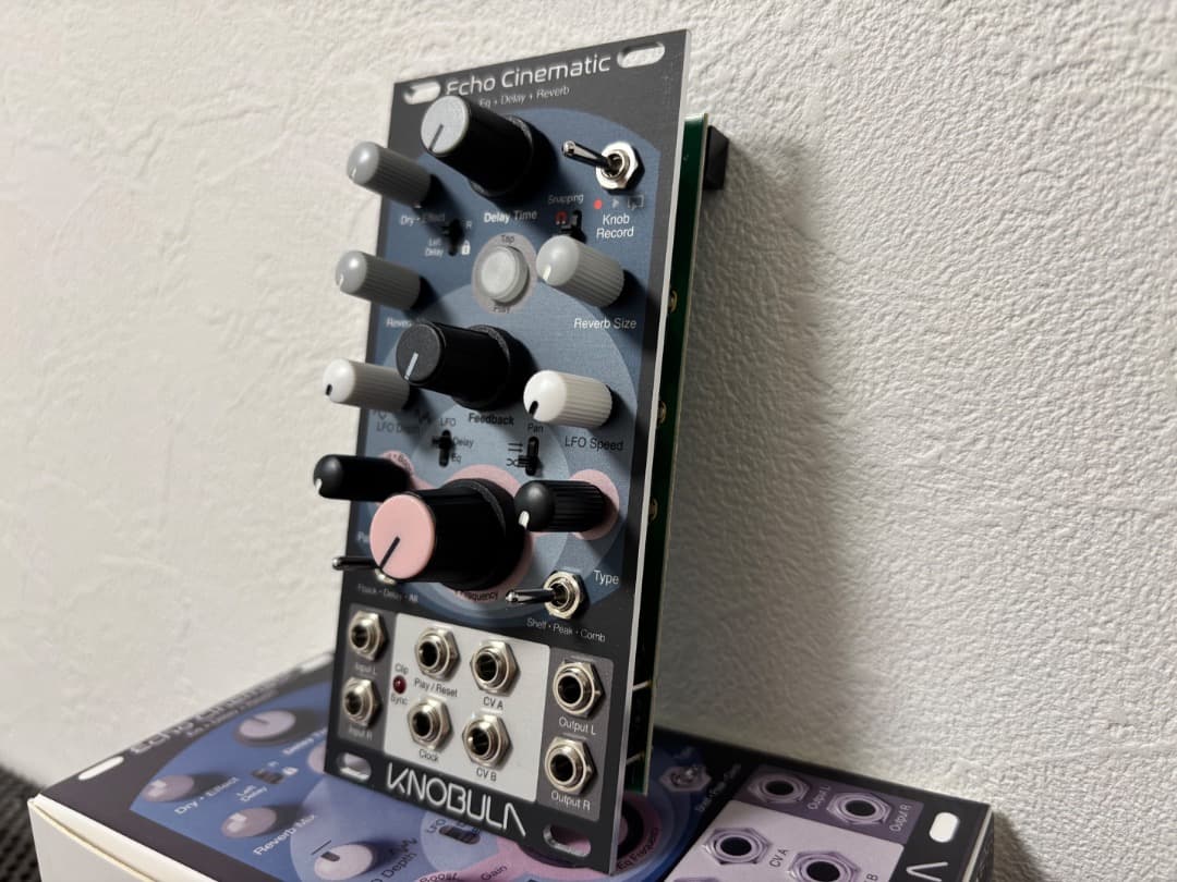 Knobula Echo Cinematic ユーロラック モジュラーシンセ｜Knobula Echo