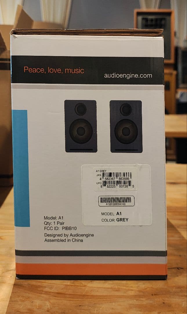 美品✦Audioengine A1 スピーカー 純正台座セット