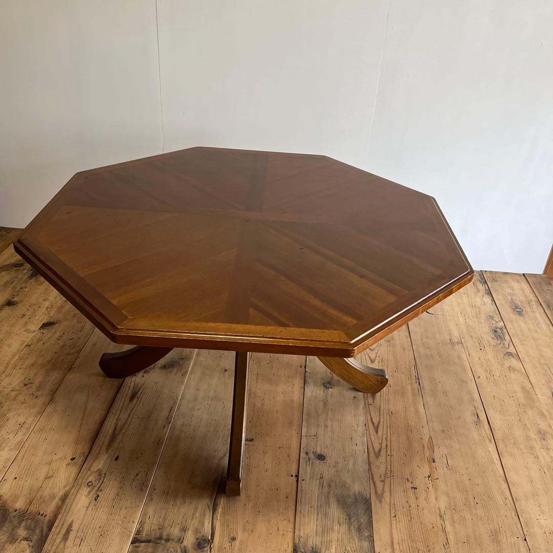 オールド マルニ maruni 地中海 八角 テーブル 喫茶店 z669