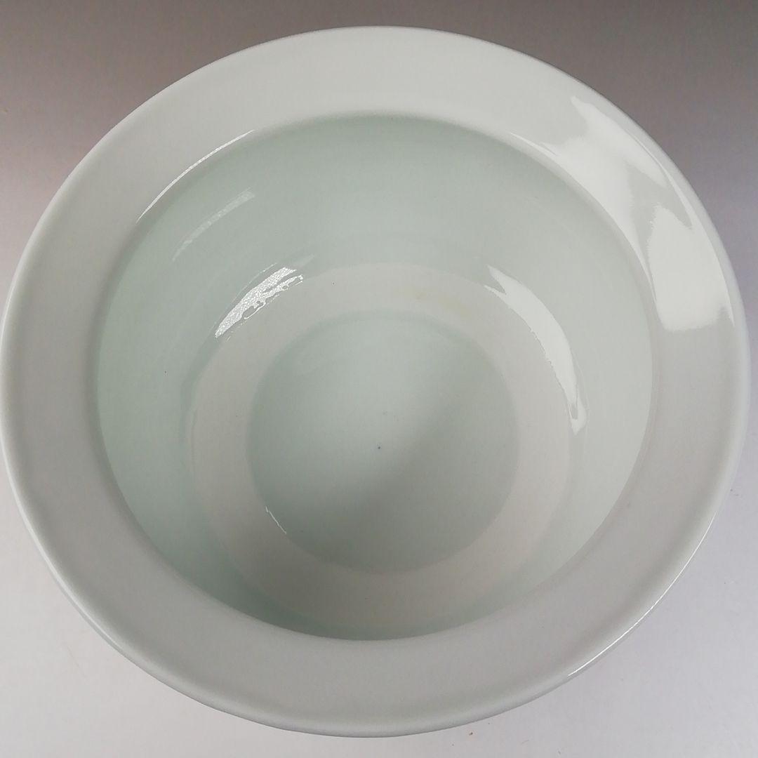 T668 建水 『白磁 宝尽くし』『大日本 三川内 平戸窯 悦山 造』 共箱