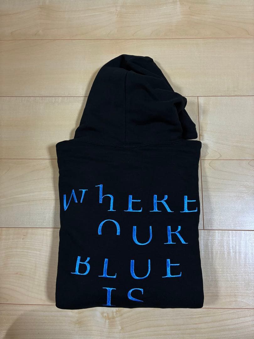 《未使用品》キタニタツヤ \"WHERE OUR BLUE IS\"パーカー　黒 Ｌ
