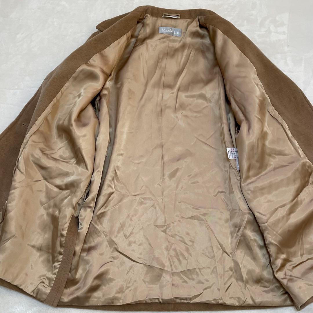 幻の48サイズ】マックスマーラ ロング チェスターコート 銀タグ 大きい