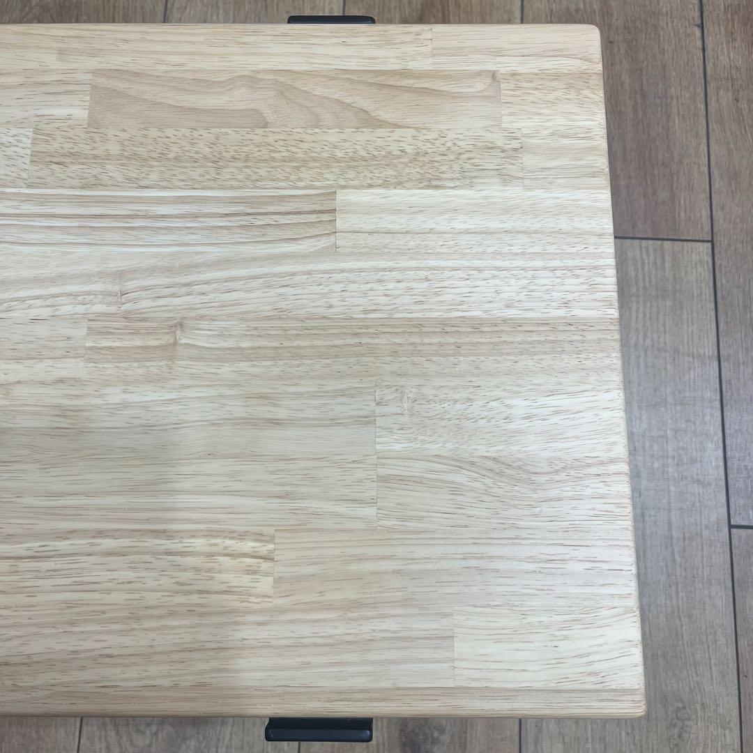 KANADEMONO ダイニングテーブル 120×40ラバーウッドナチュラル