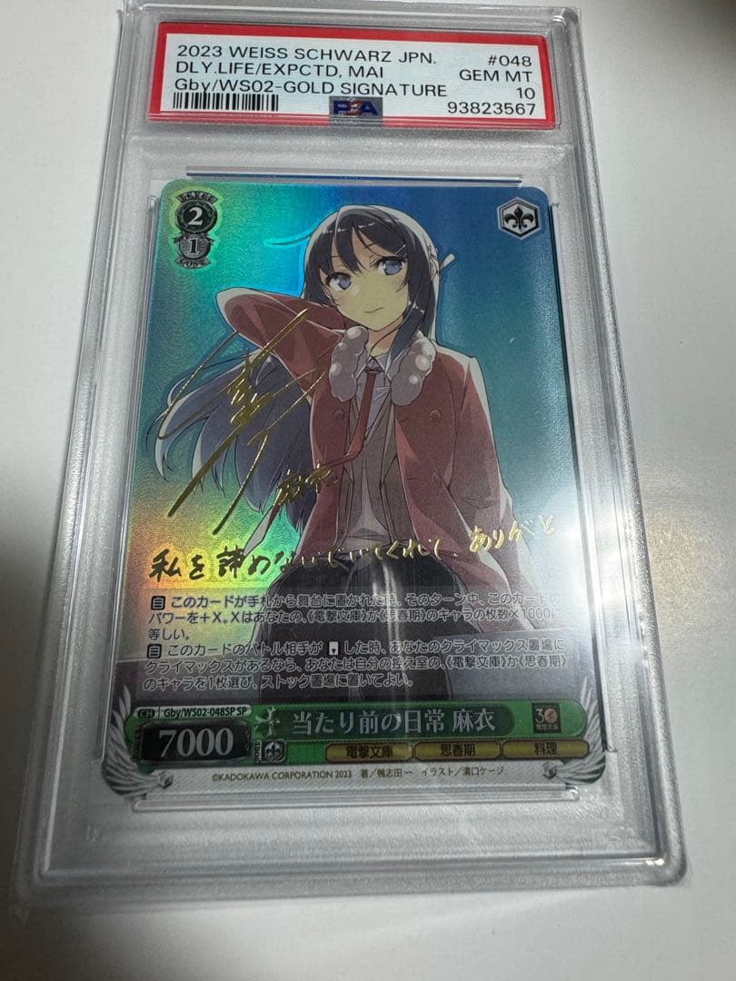 WS 当たり前の日常麻衣SP ヴァイスシュバルツ青ブタ