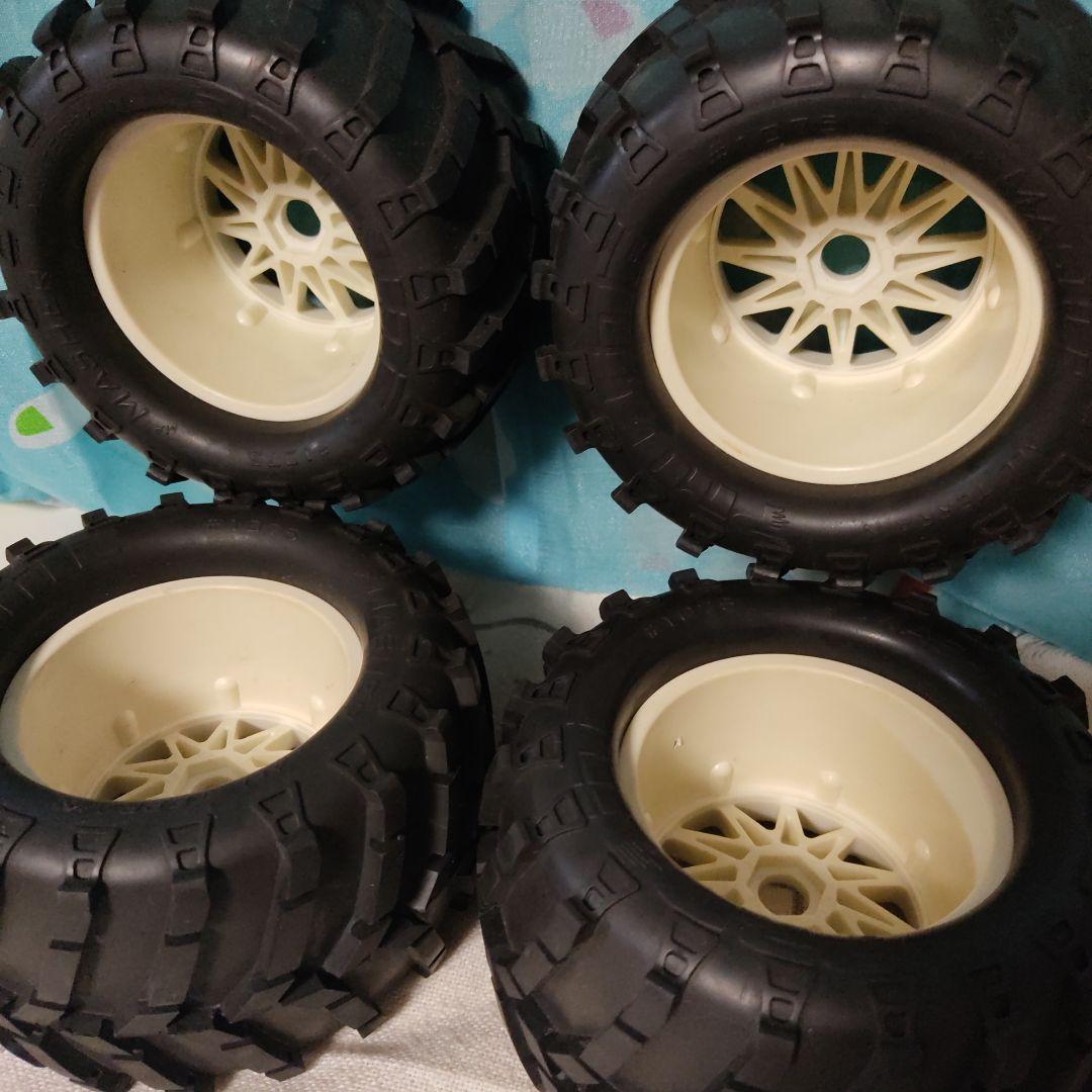 hpi トラクサス　ビードロックホイール　タイヤ