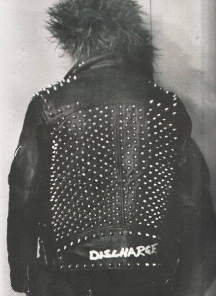 70s80sヴィンテージukライダースロンジャンdischargepunkパンク - メルカリ