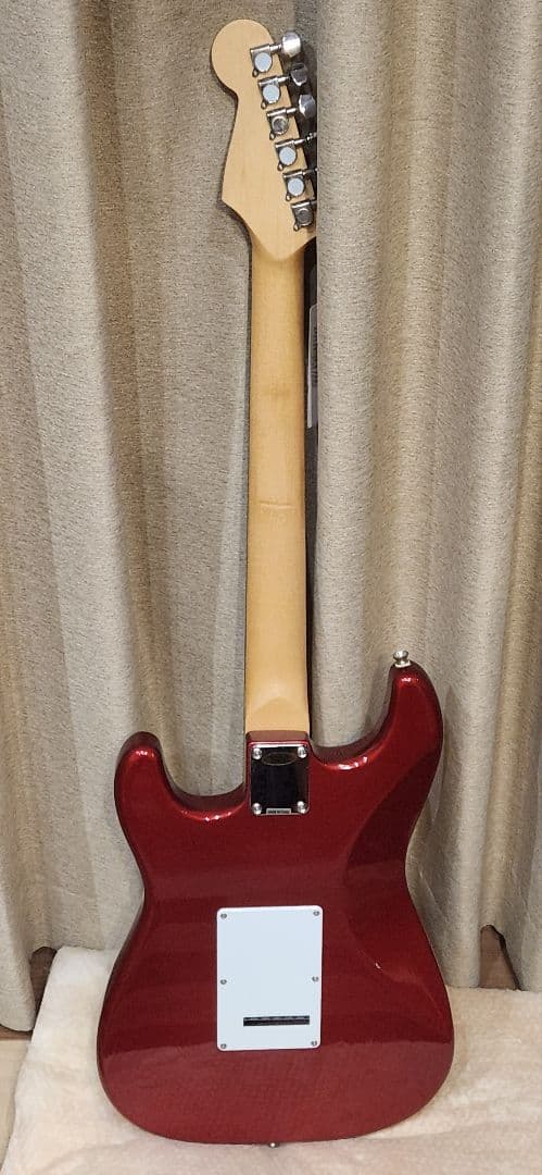 BUSKER'S ストラトキャスター 赤 BUSKER'S エレキギター レッド